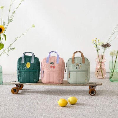 Rugzak mini vierkant Little Gang Cherry Peach