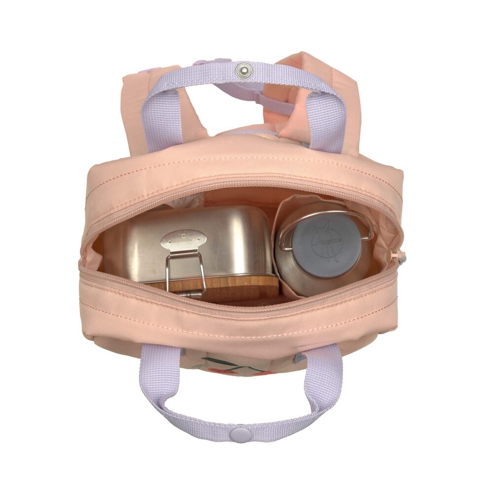 Rugzak mini vierkant Little Gang Cherry Peach
