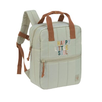 Rugzak mini vierkant Little Gang light khaki