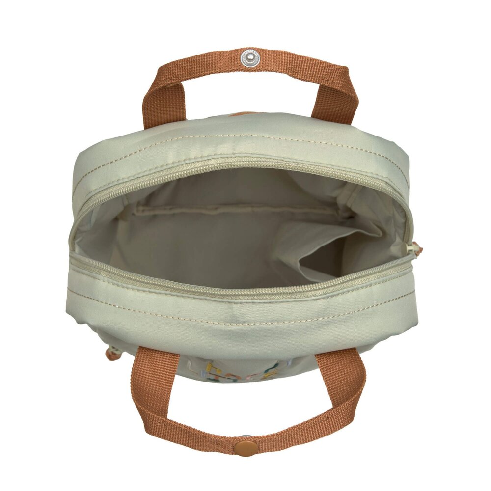 Rugzak mini vierkant Little Gang light khaki