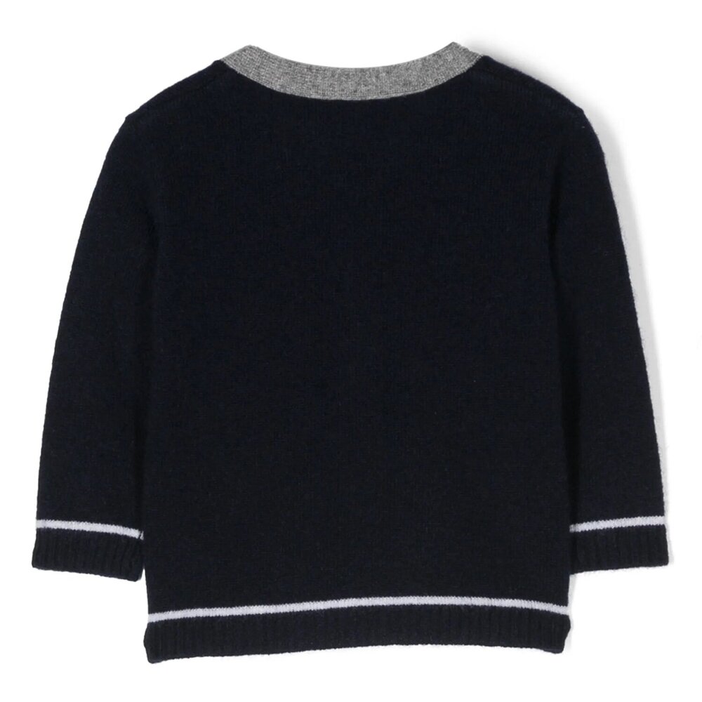 Gilet cardigan baby Ceremonie Marine