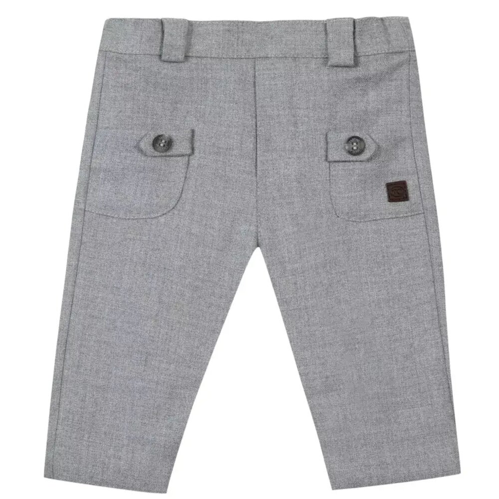 Broek baby ceremonie Gris moyen chine
