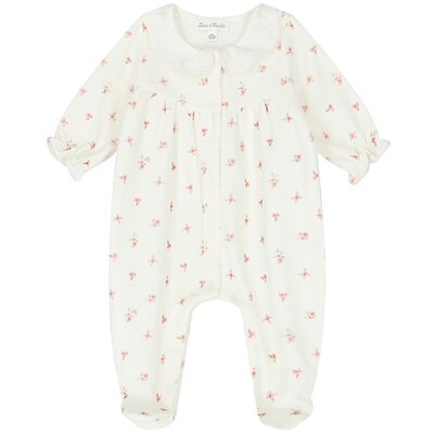 Babypakje Mon premier trousseau bloemetjes Nacre