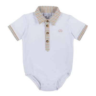 Bodyhemd Charles White/beige