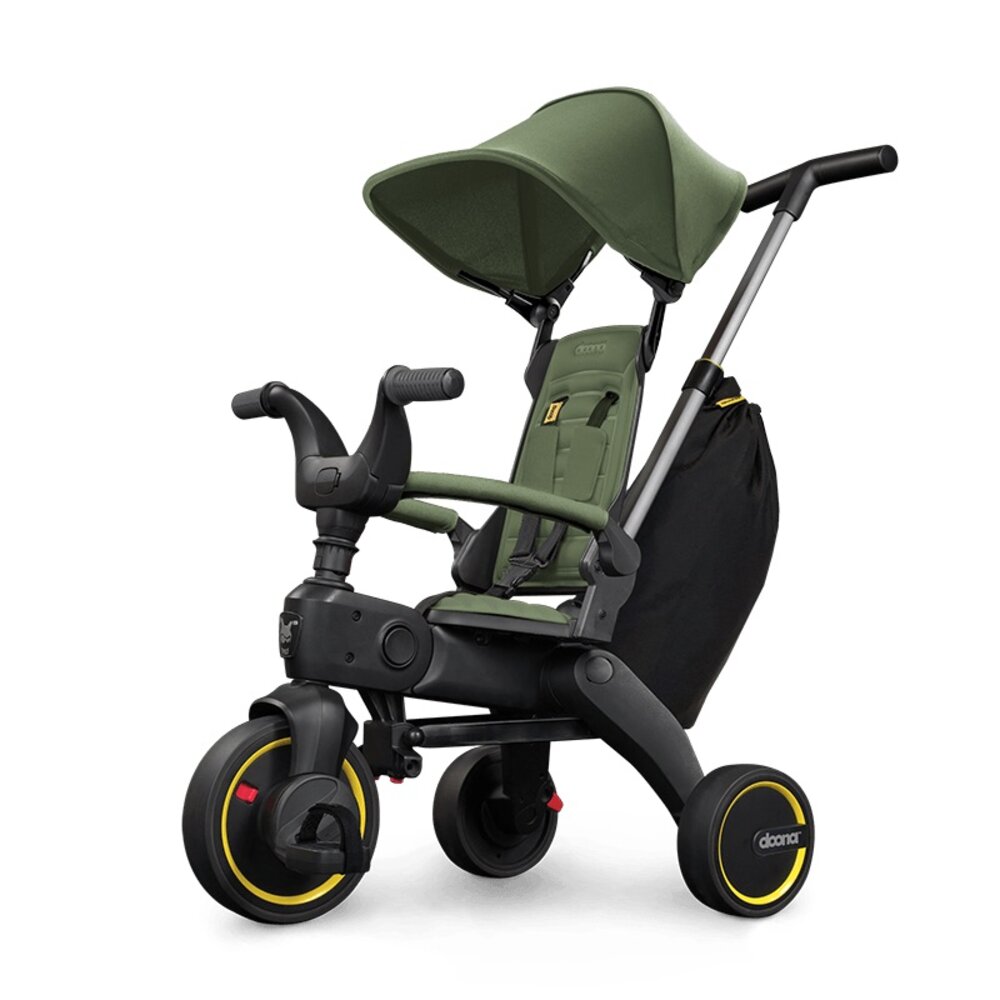 Opvouwbare driewieler Liki trike S3 Premium Desert green