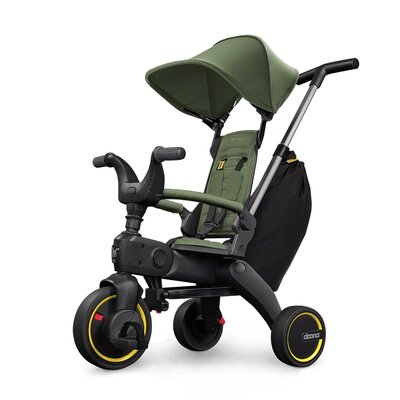 Opvouwbare driewieler Liki trike S3 Premium Desert green