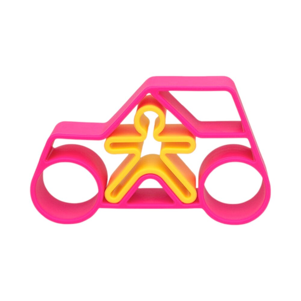 1 Car + 1 Kid Pink Neon