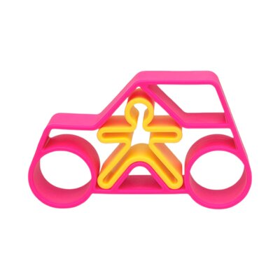 1 Car + 1 Kid Pink Neon