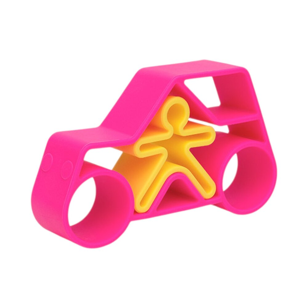 1 Car + 1 Kid Pink Neon