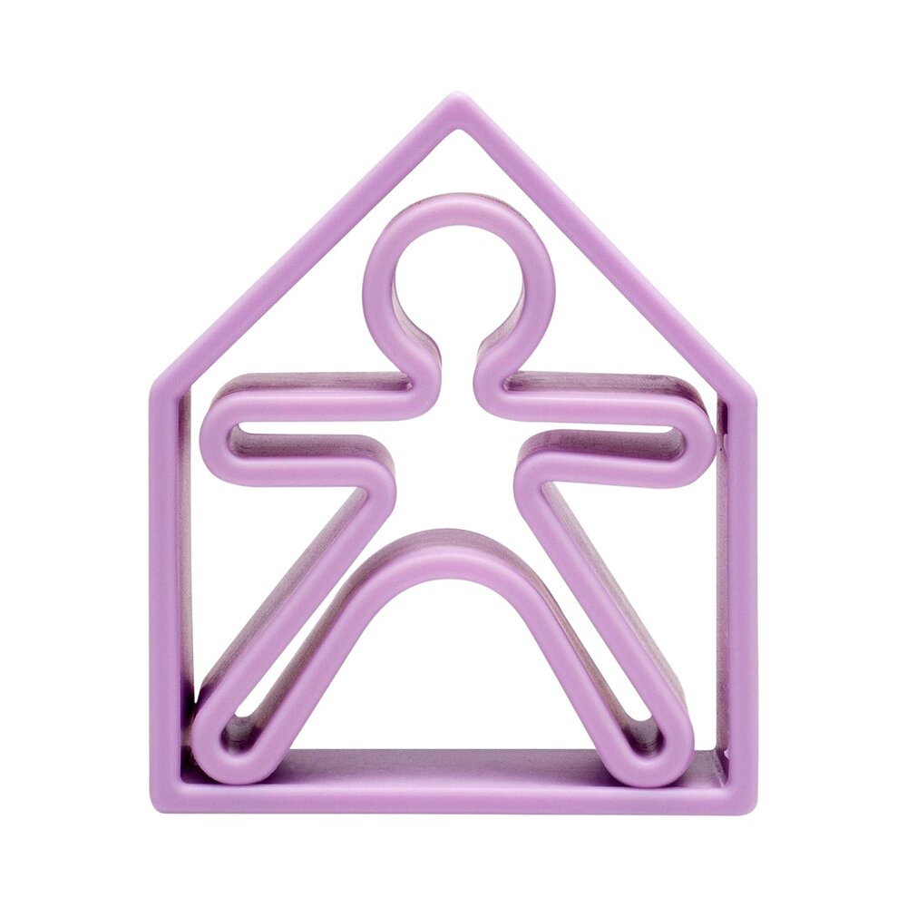 1 Kid + 1 House Soft Violet Pastel