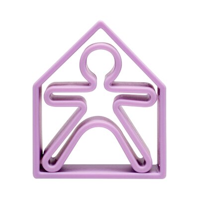 1 Kid + 1 House Soft Violet Pastel