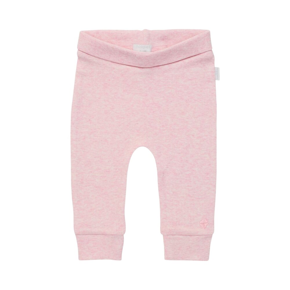 Broek comfort Rib Naura Light rose melange
