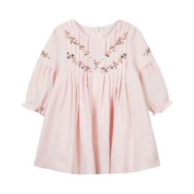 Jurk baby bouquet romantique Rose pale