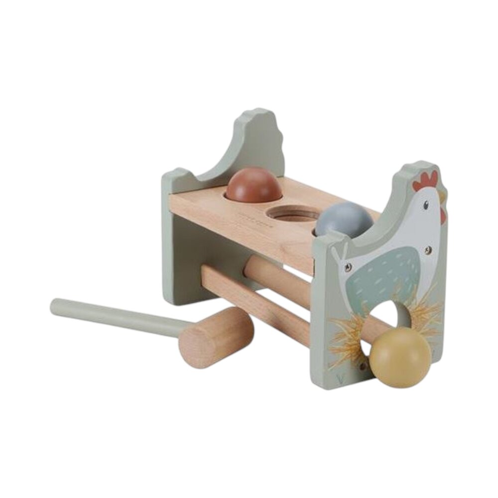 Hamerbankje met ballen Forest Friends
