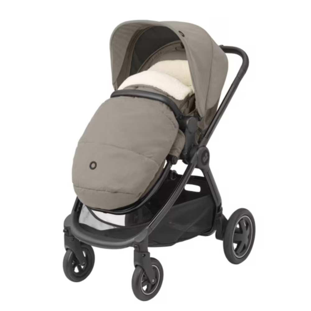 2in1 winter voetenzak Twillic truffle2