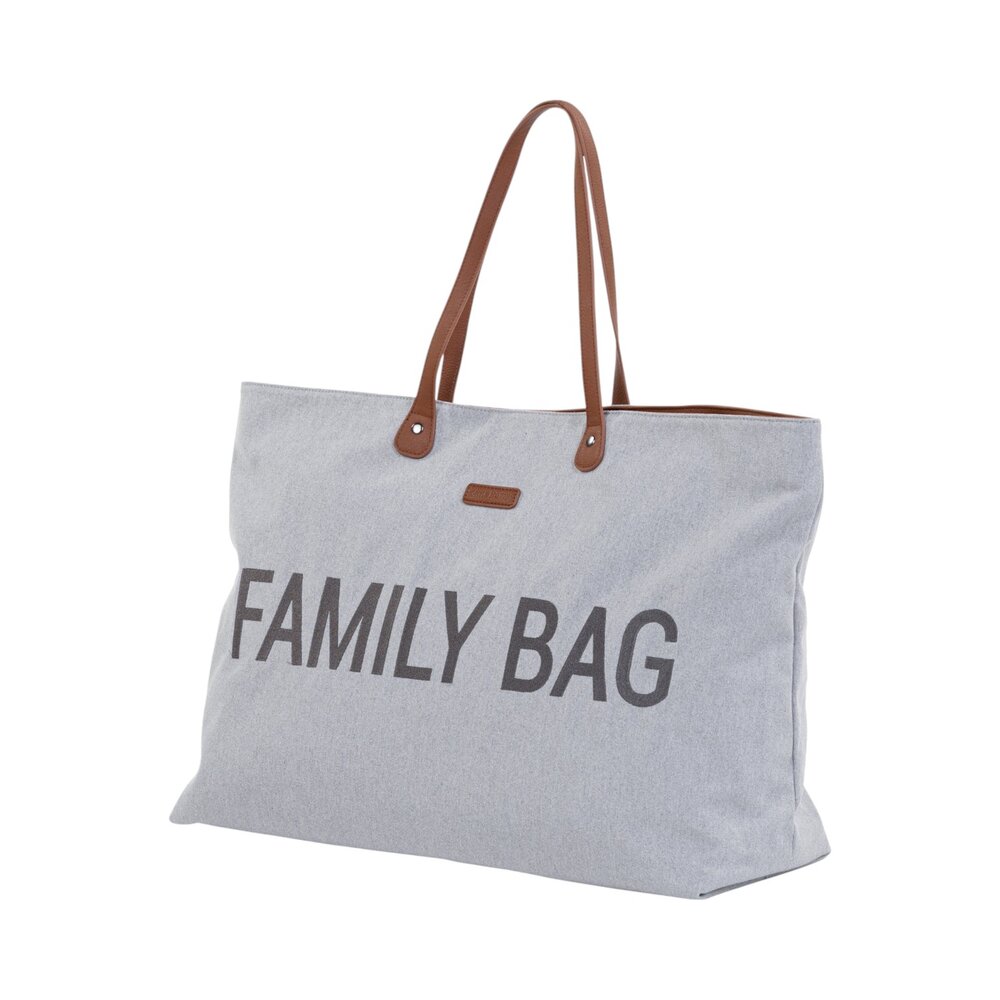 Family Bag Verzorgingstas - Canvas Grijs