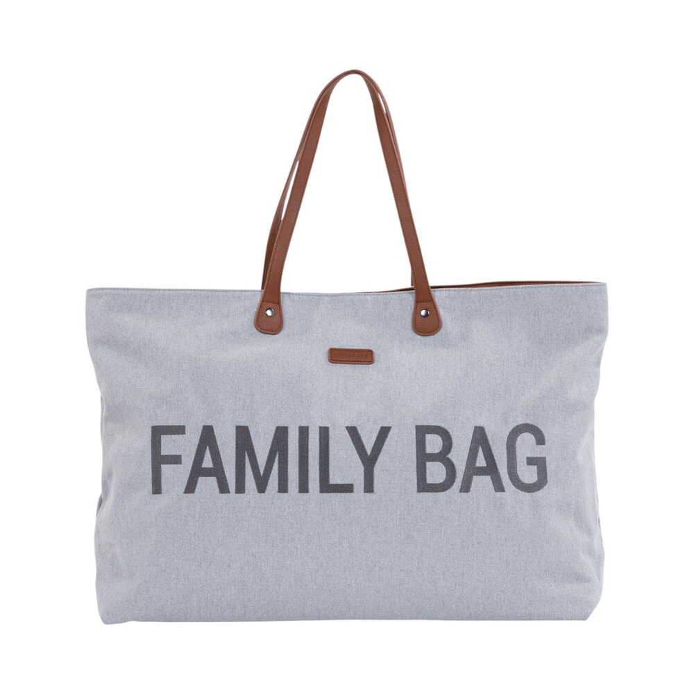Family Bag Verzorgingstas - Canvas Grijs