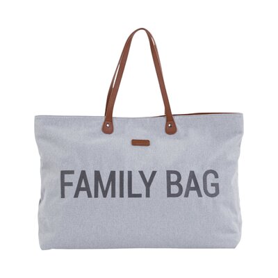 Family Bag Verzorgingstas - Canvas Grijs