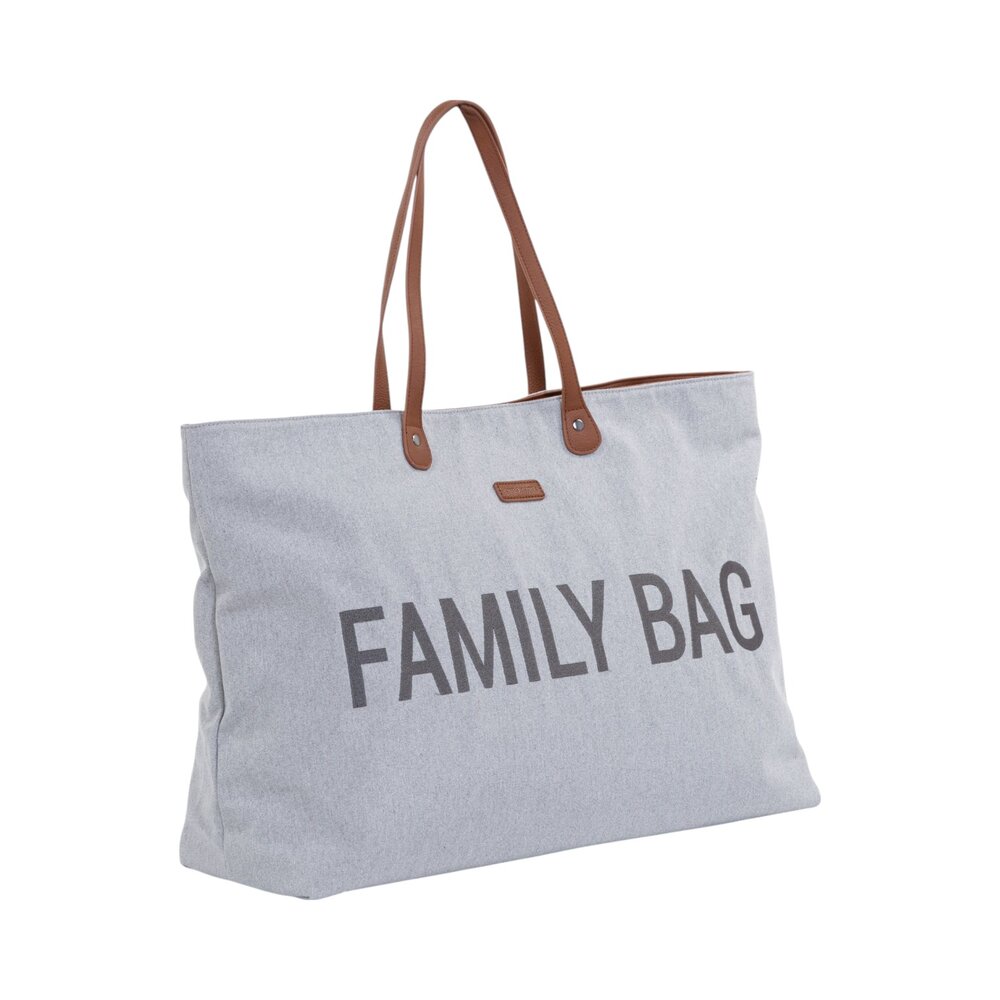 Family Bag Verzorgingstas - Canvas Grijs
