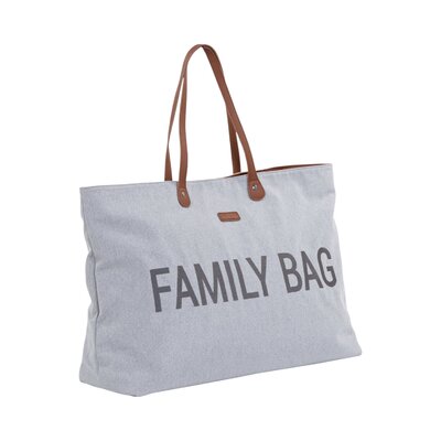 Family Bag Verzorgingstas - Canvas Grijs