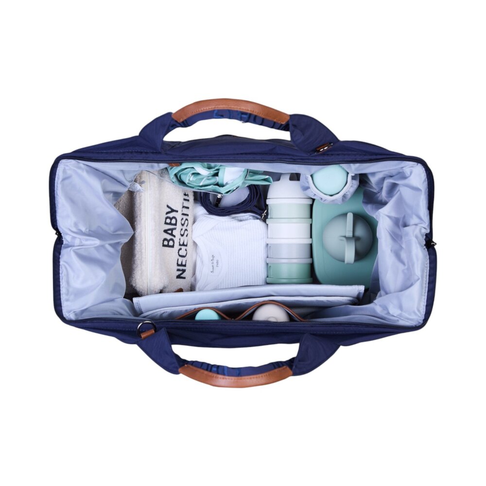 Mommy Bag Signature Urban Blauw