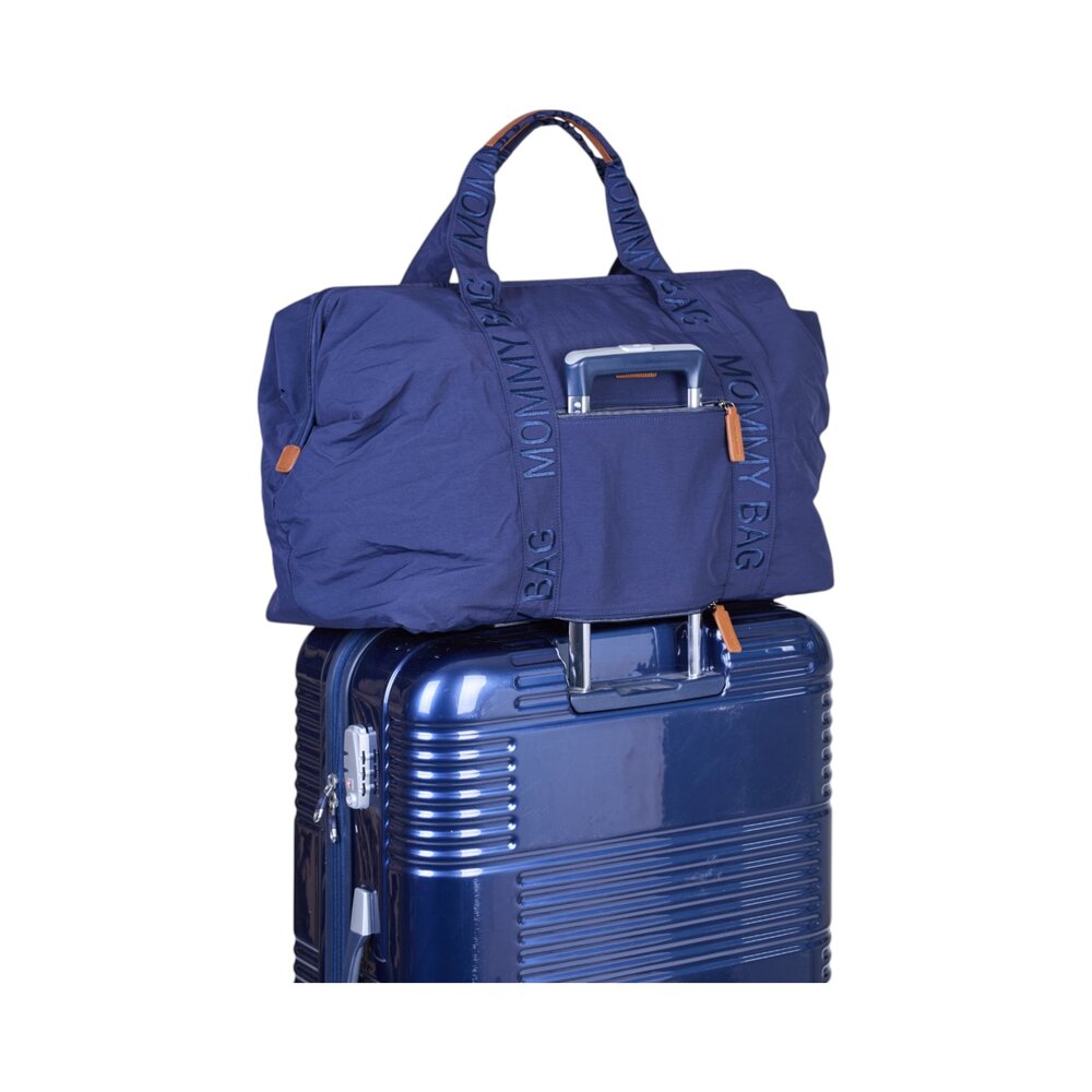 Mommy Bag Signature Urban Blauw