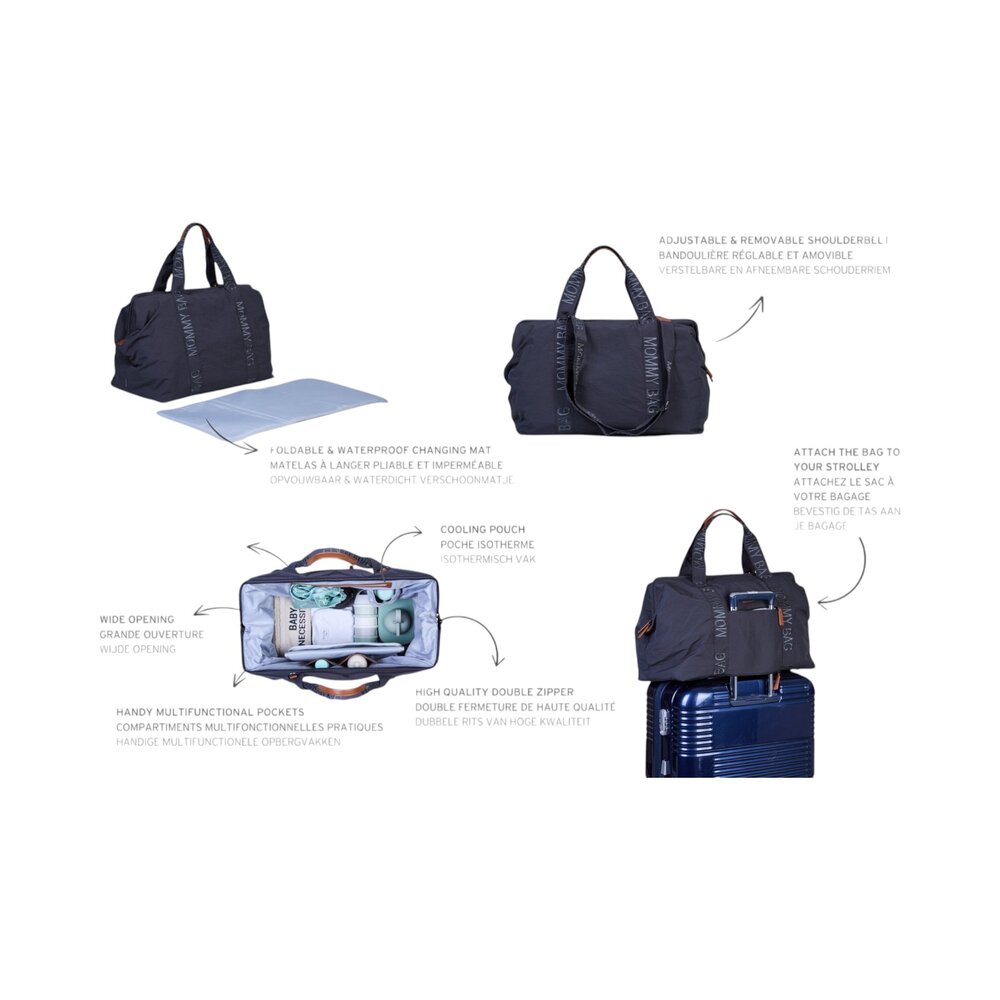 Mommy Bag Signature Urban Antraciet