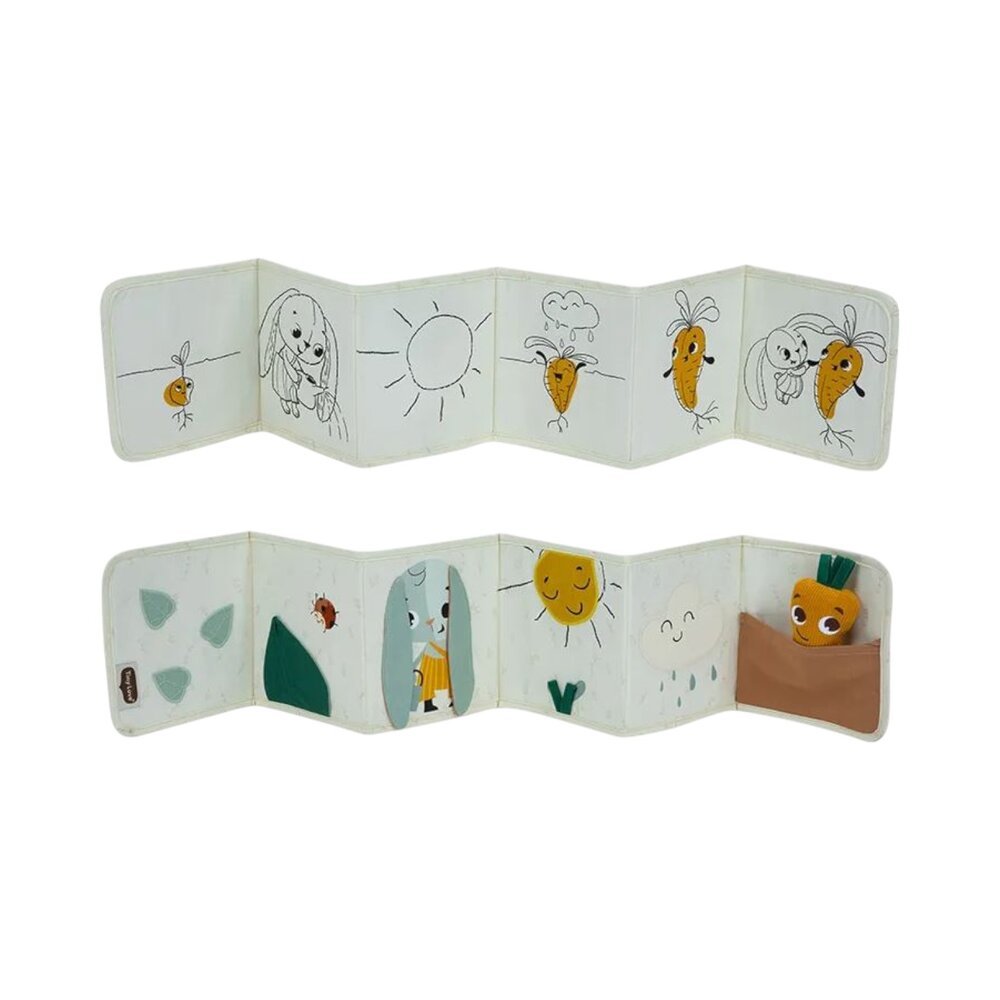 Double sided book Garden of adventures