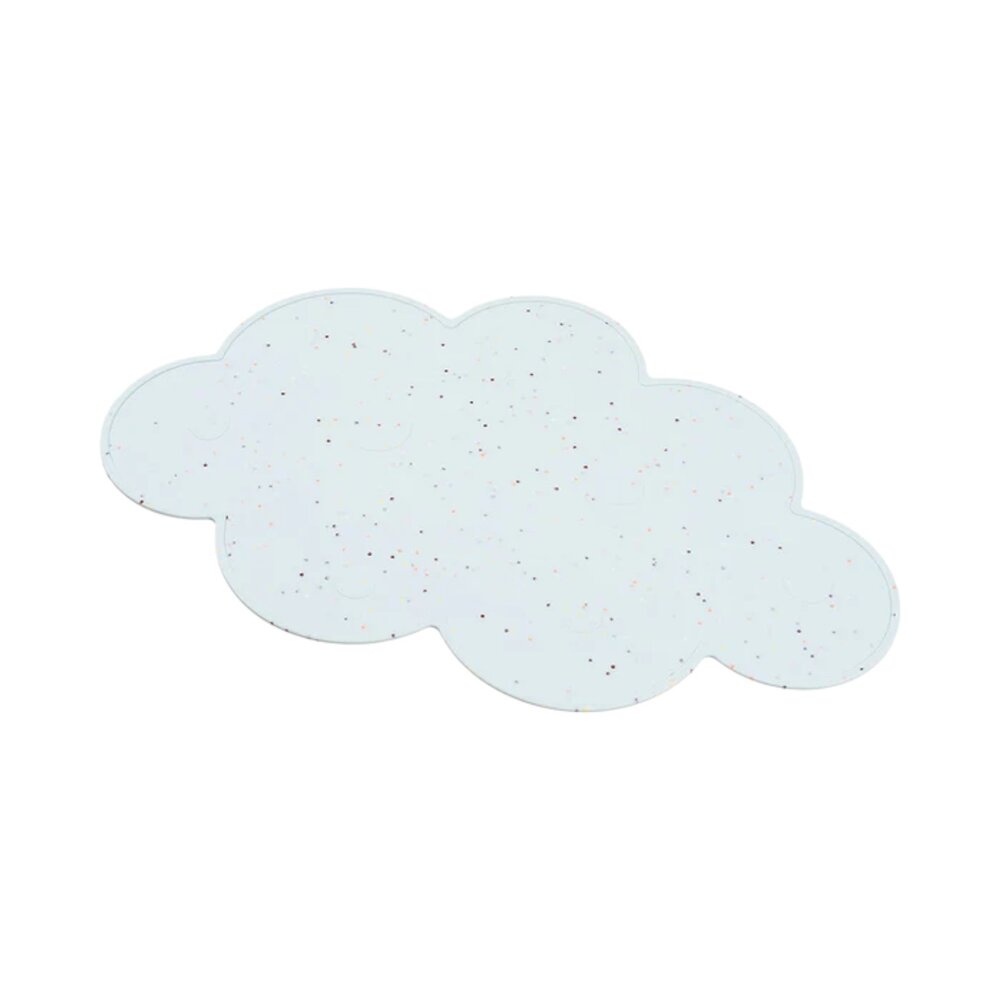 Silicone placemat Confetti Blue