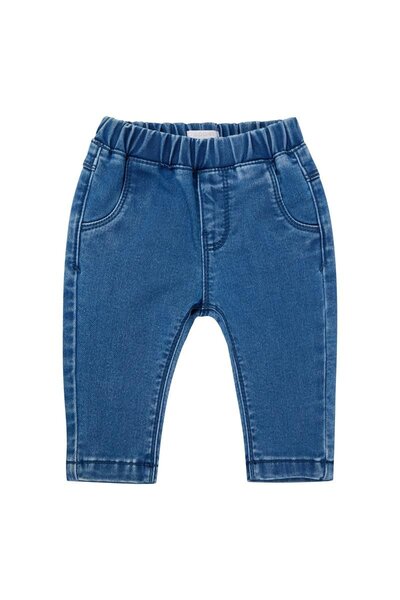 Denim Pants Owego relaxed fit Mid blue denim