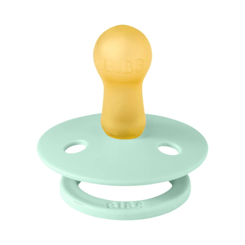 Fopspenen Latex - Rond - 2-pack T2 Mint/Forest Lake