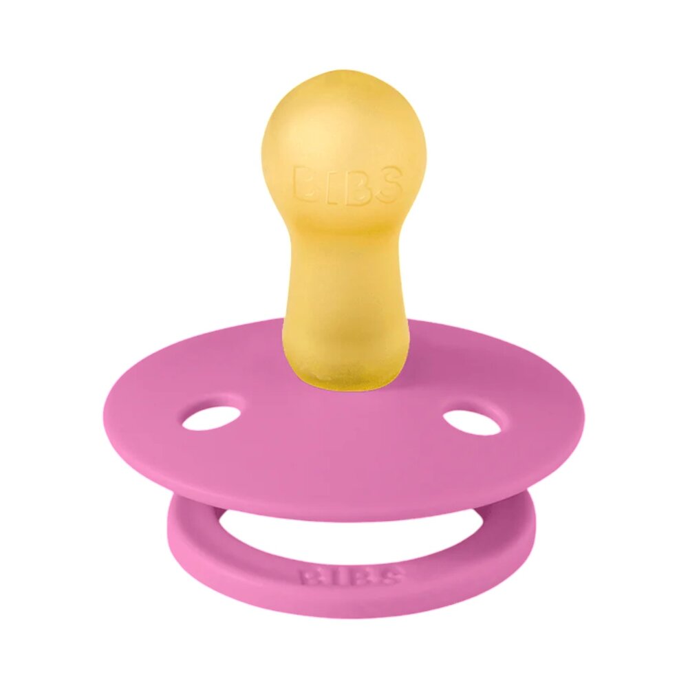 Fopspenen Latex - Rond - 2-pack T2 Bubblegum/Peri