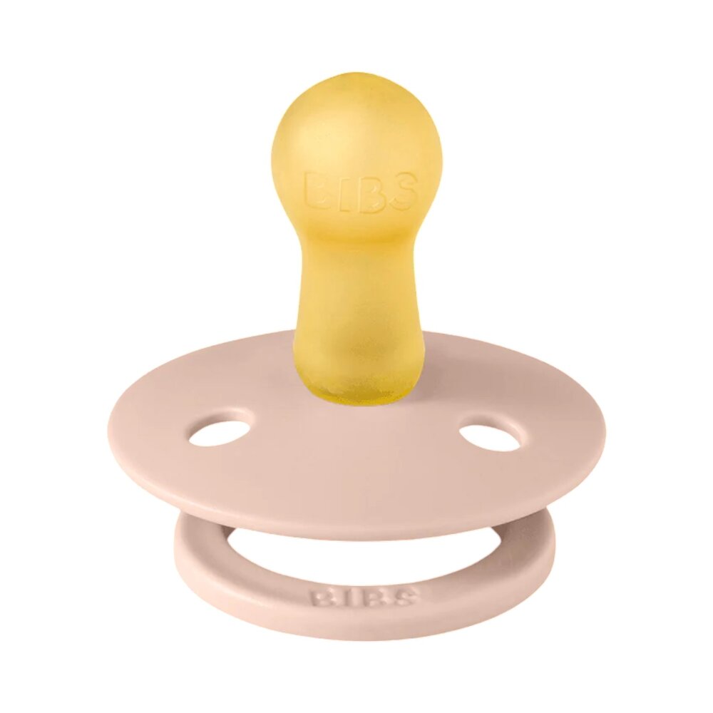 Fopspenen Latex - Rond - 2-pack T2 Woodchuck/blush