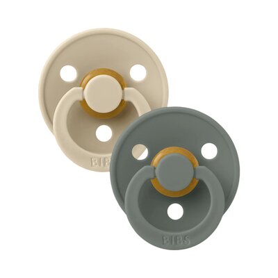 Fopspenen Latex - Symmetrisch - Colour 2-pack - T2 Vanilla/Pine