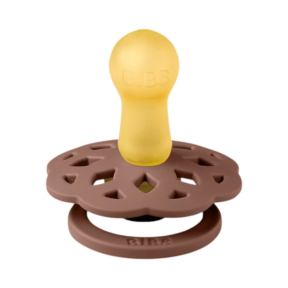 Fopspenen Latex - Rond - boheme 2-pack T2 Peach/woodchuck