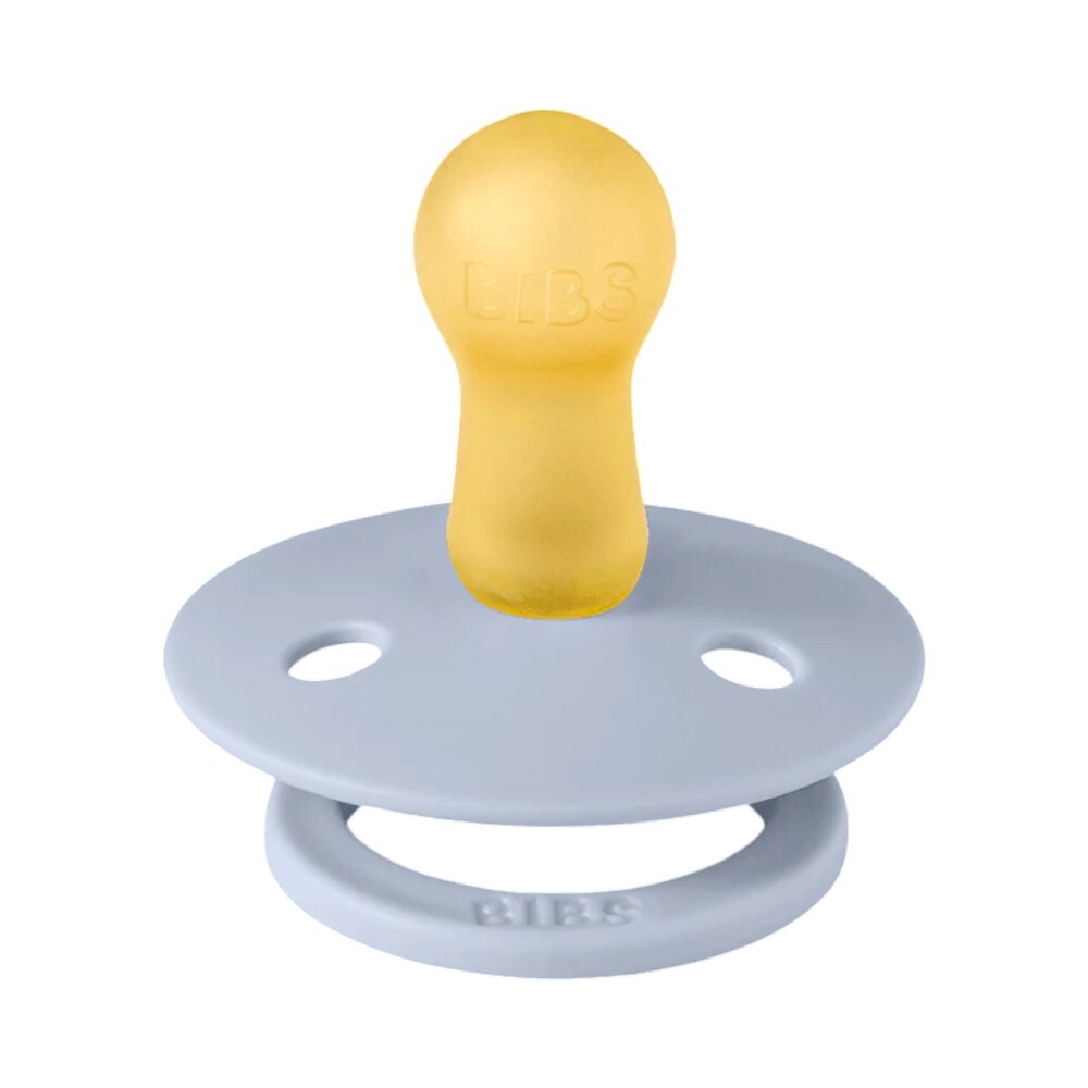 Fopspenen latex - Rond - Liberty 2-pack - T1 Garden Bobo Blue