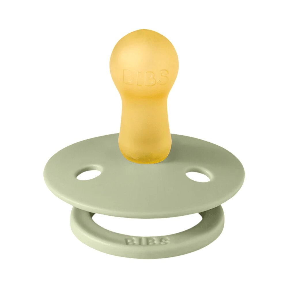 Fopspenen Latex - Rond - 2-pack T3 Sage/ivory