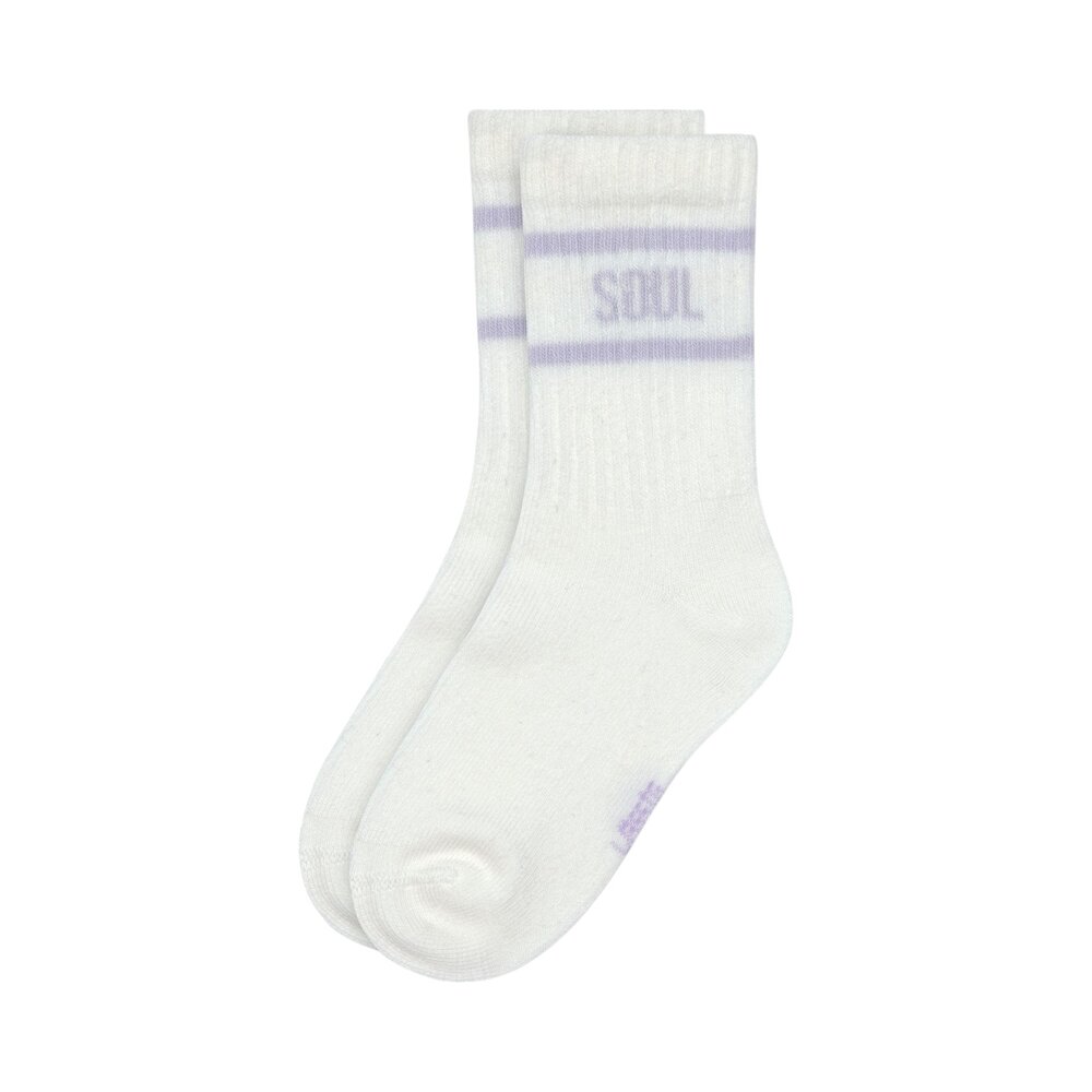 Tennis sokken 3-pack GOTS Peach/pastel lilac