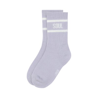 Tennis sokken 3-pack GOTS Peach/pastel lilac