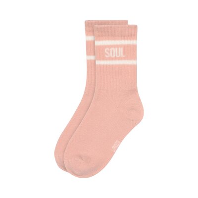 Tennis sokken 3-pack GOTS Peach/pastel lilac