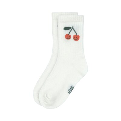Tennis sokken 3-pack GOTS Cherry