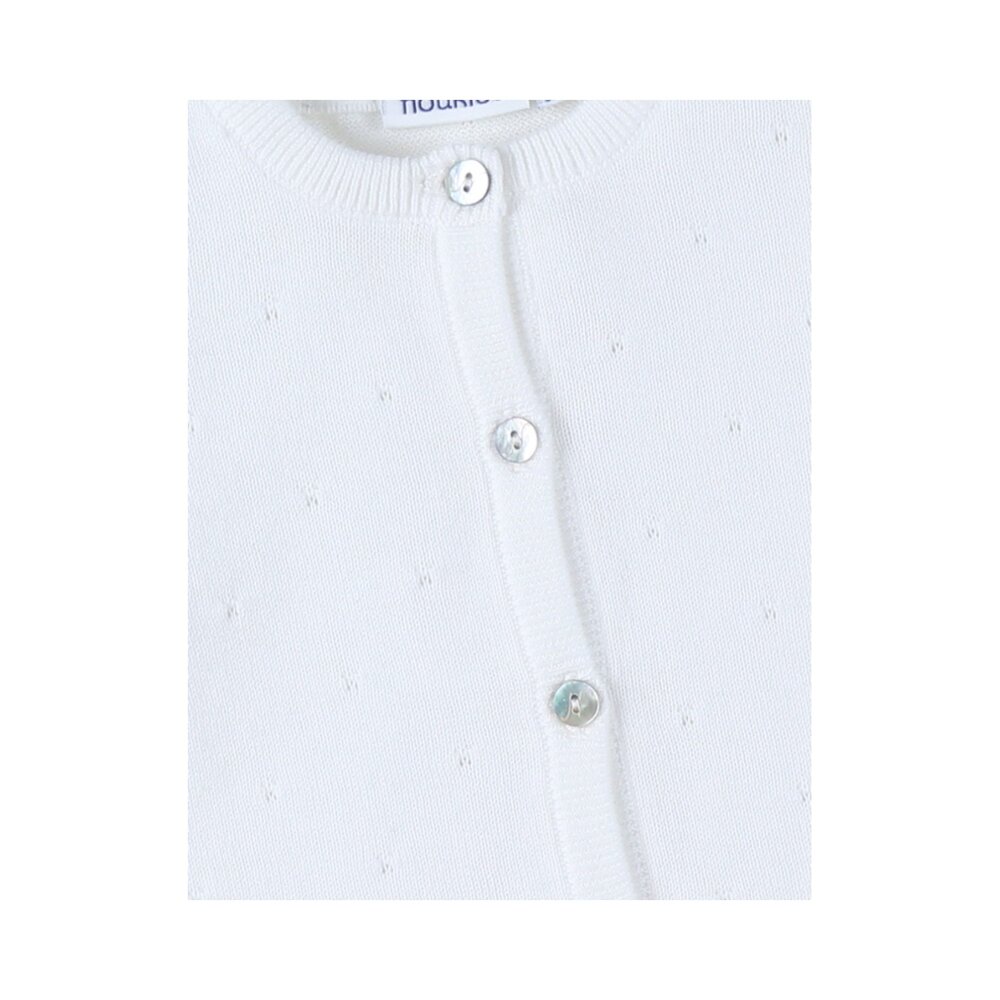 Gebreid Vest Wit