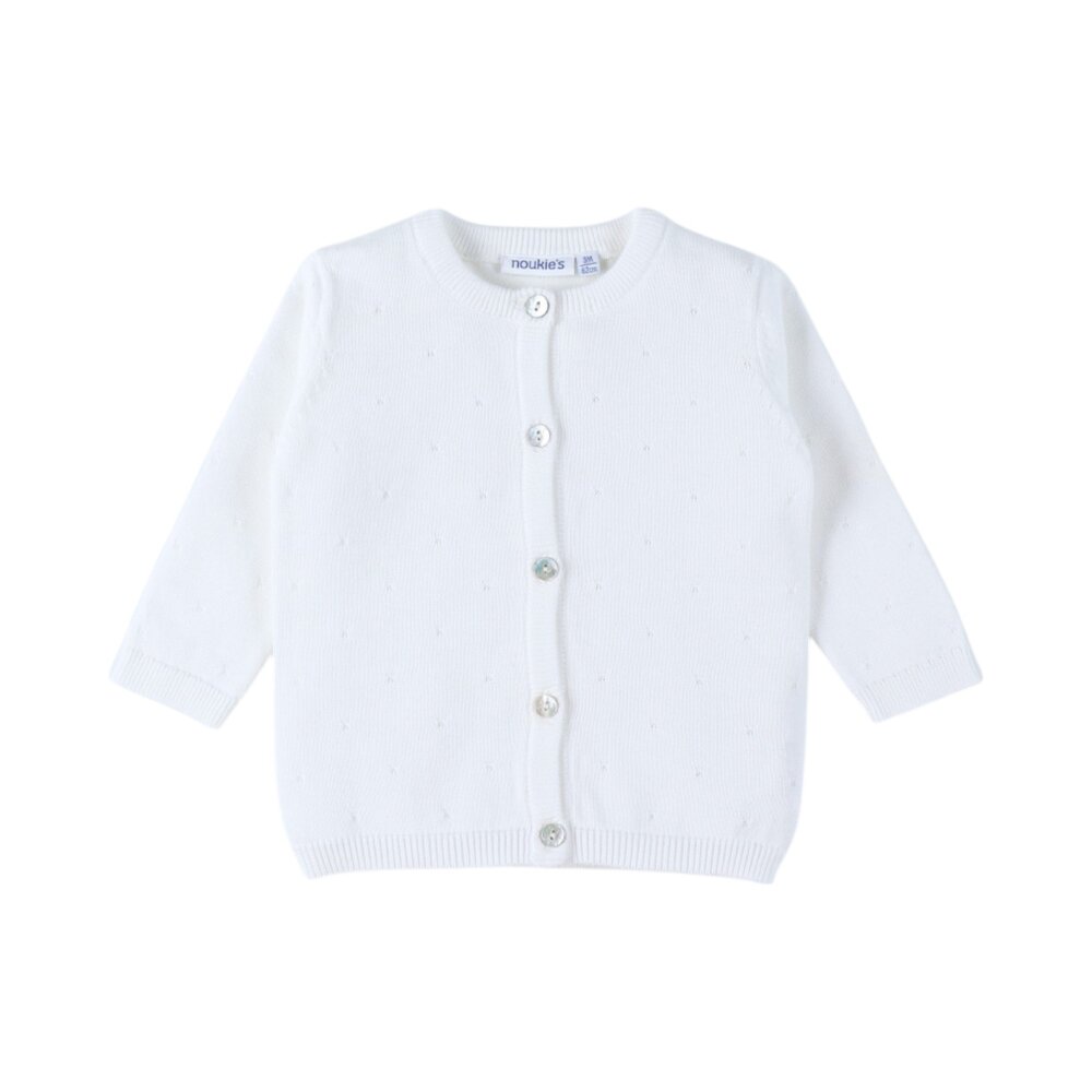 Gebreid Vest Wit