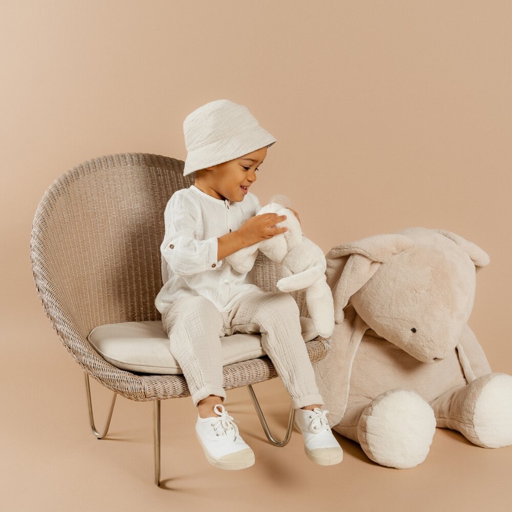 Bob omkeerbaar - Ceremony Boy Beige/Vichy