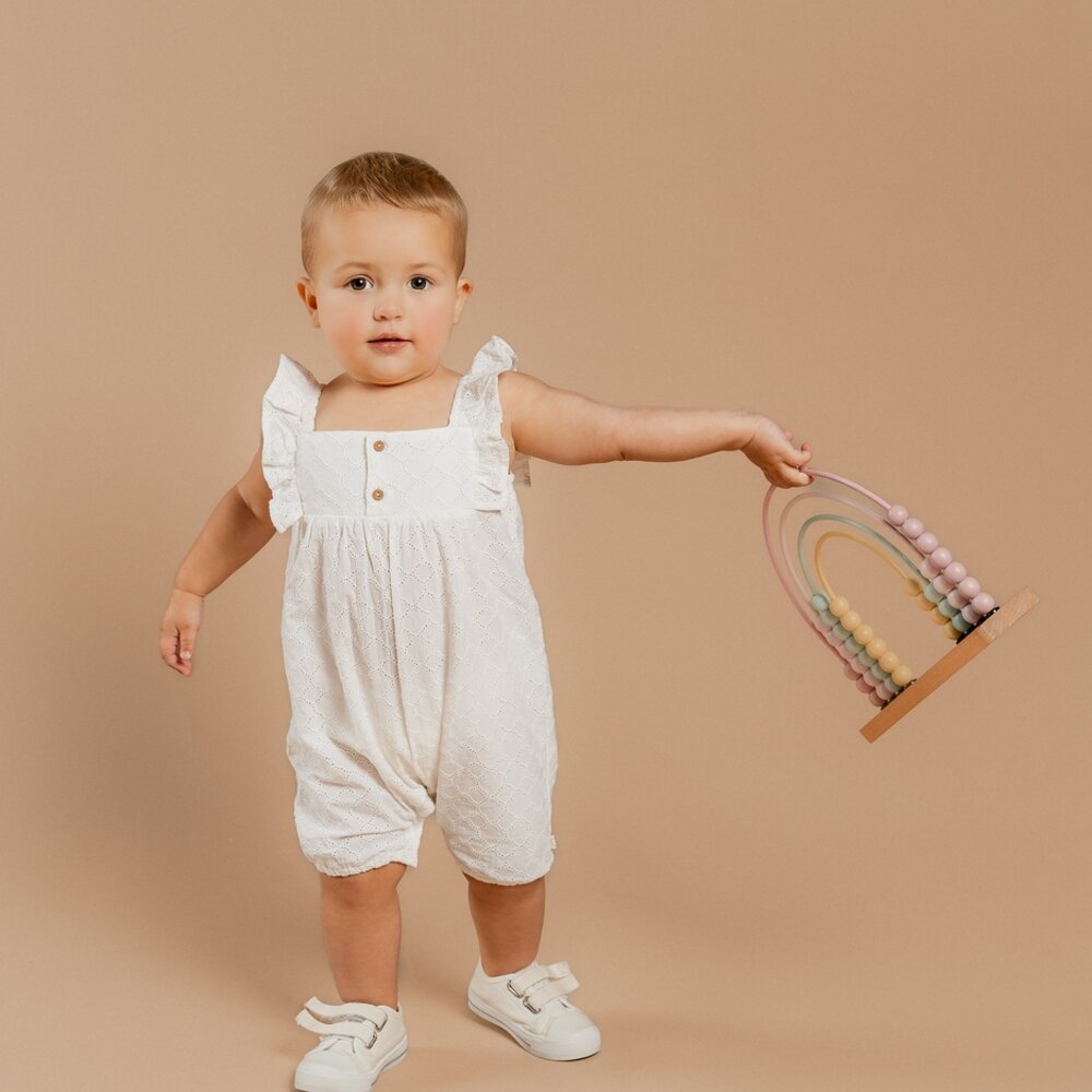 Jumpsuit Engelse Borduurwerk Smart girl