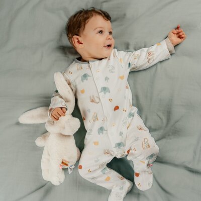 Baby Pyjama Jersey Crazy Safari