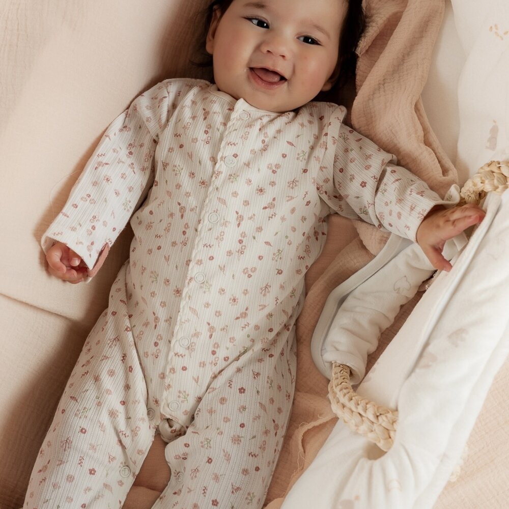 Baby Pyjama Jersey bedrukt Pinky mouse