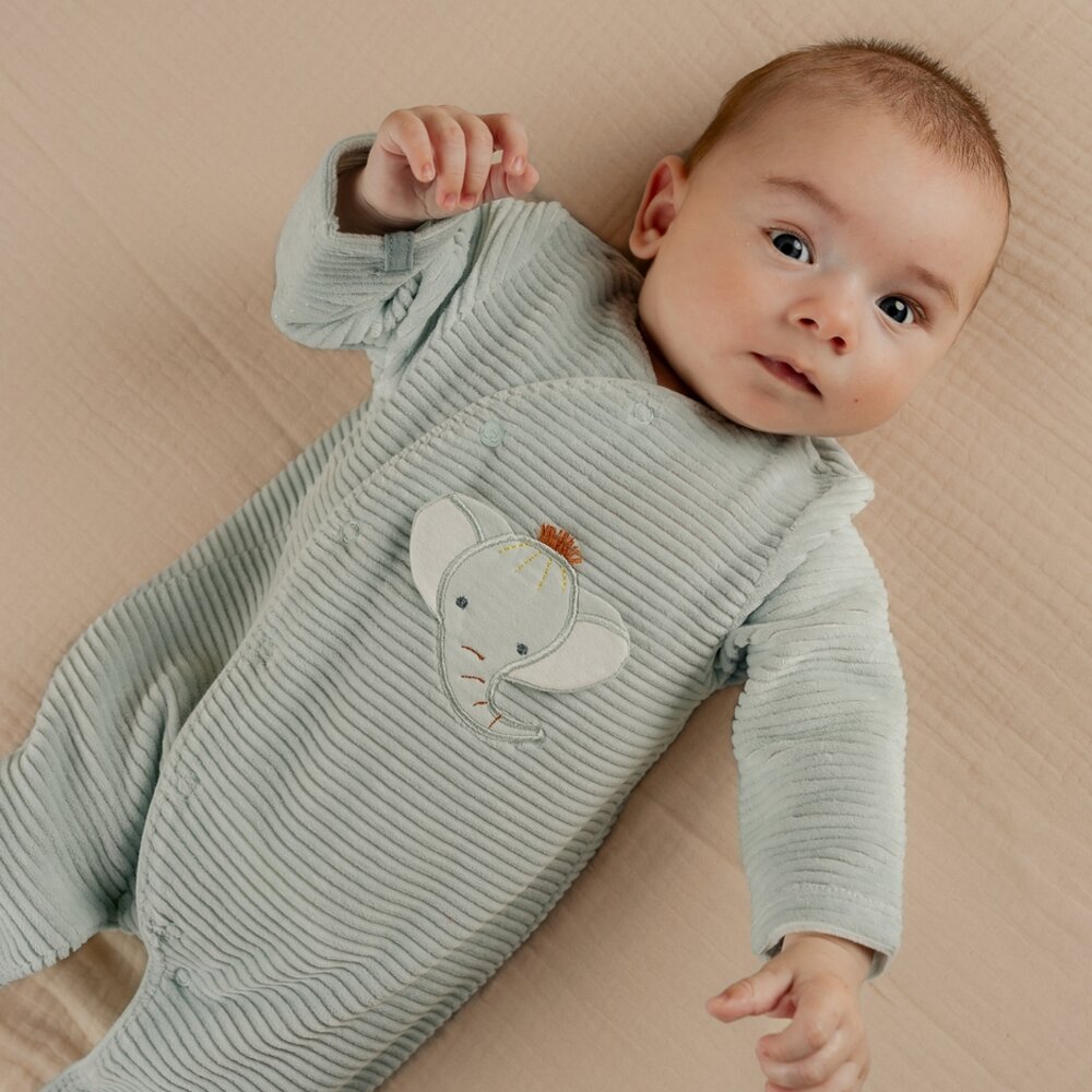 Baby pyjama Fluweel Crazy Safari
