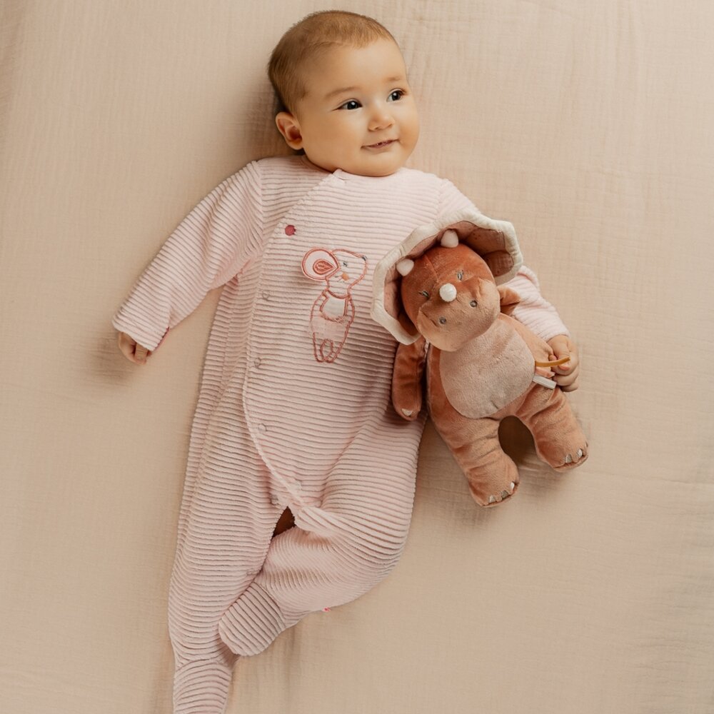 Baby pyjama Fluweel Pinky mouse