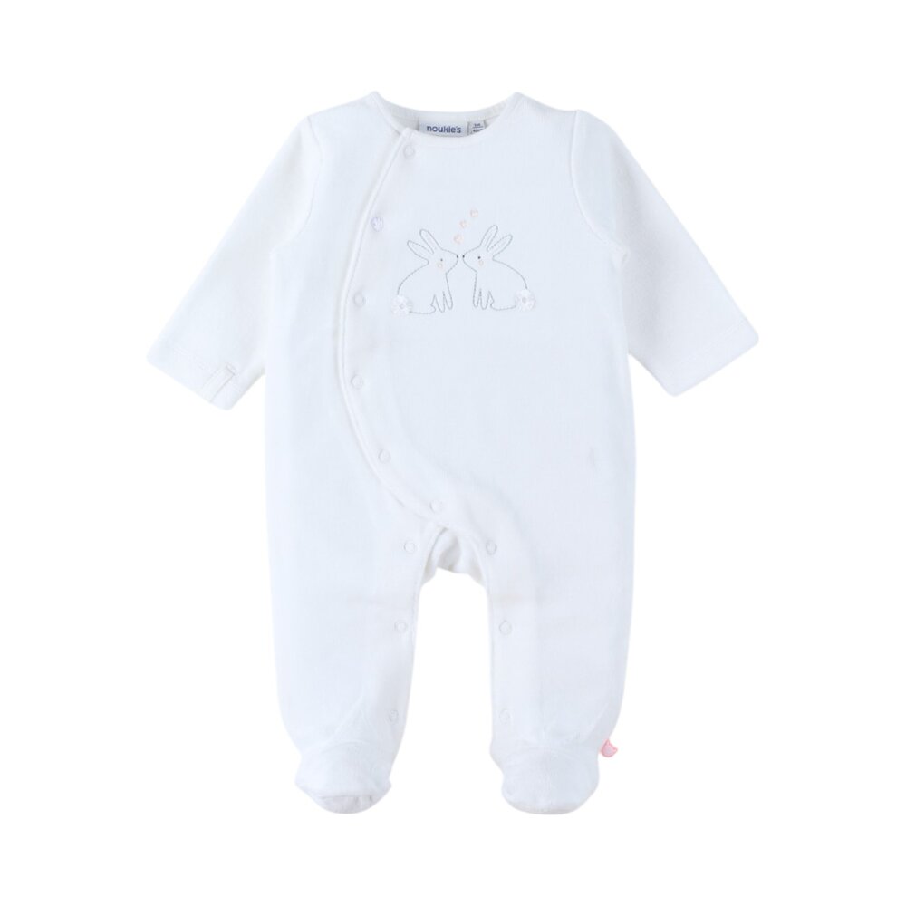 Baby pyjama Fluweel Pretty flowers